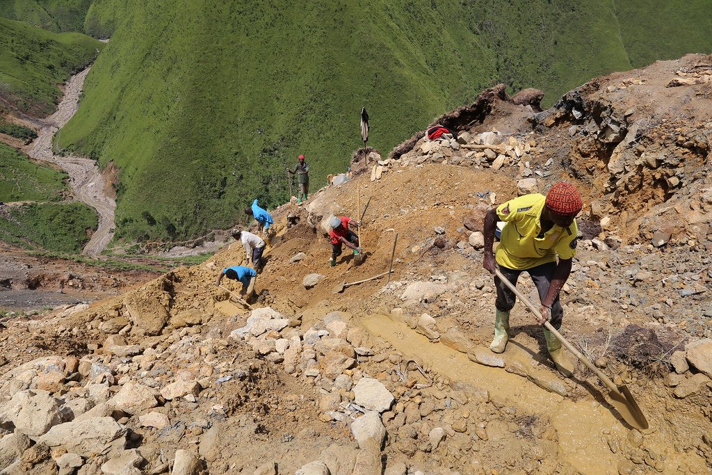 Artisanal mining operations