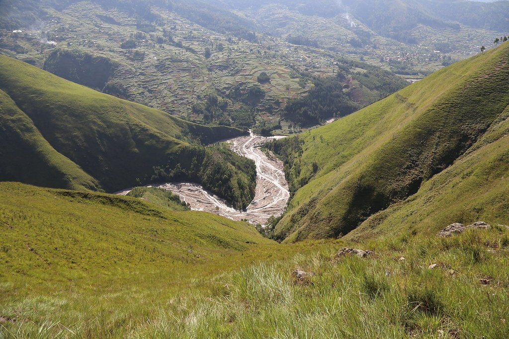 Gold mine site Africa