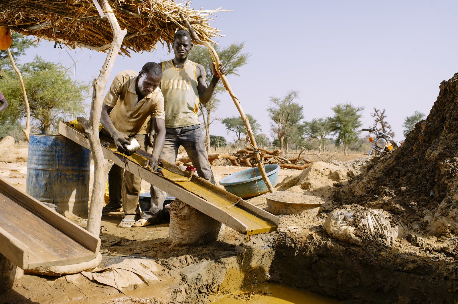 DRC artisanal gold mining